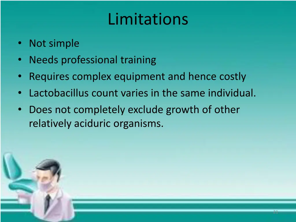 limitations