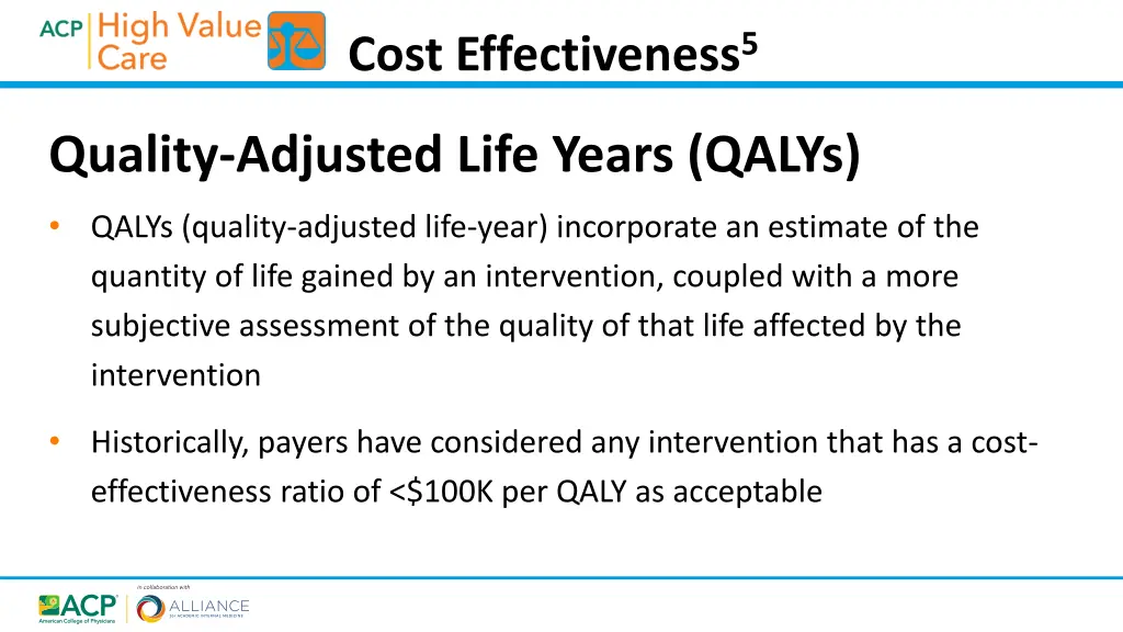 cost effectiveness 5
