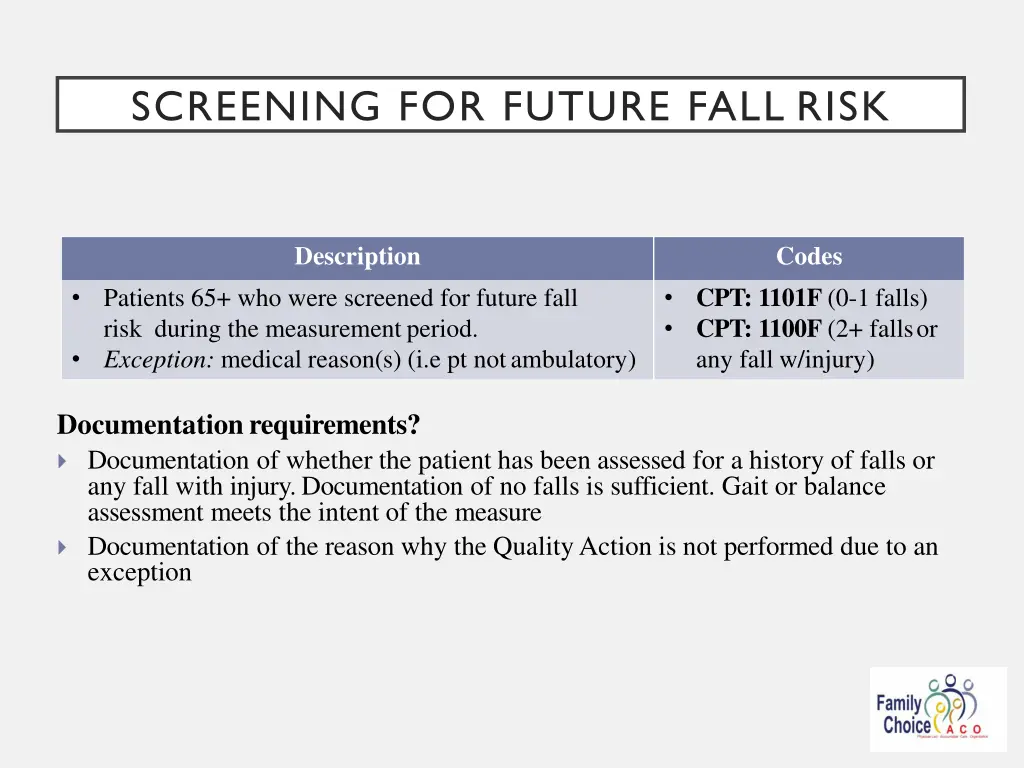 screening for future fall risk