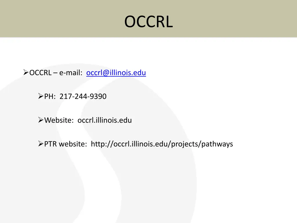 occrl