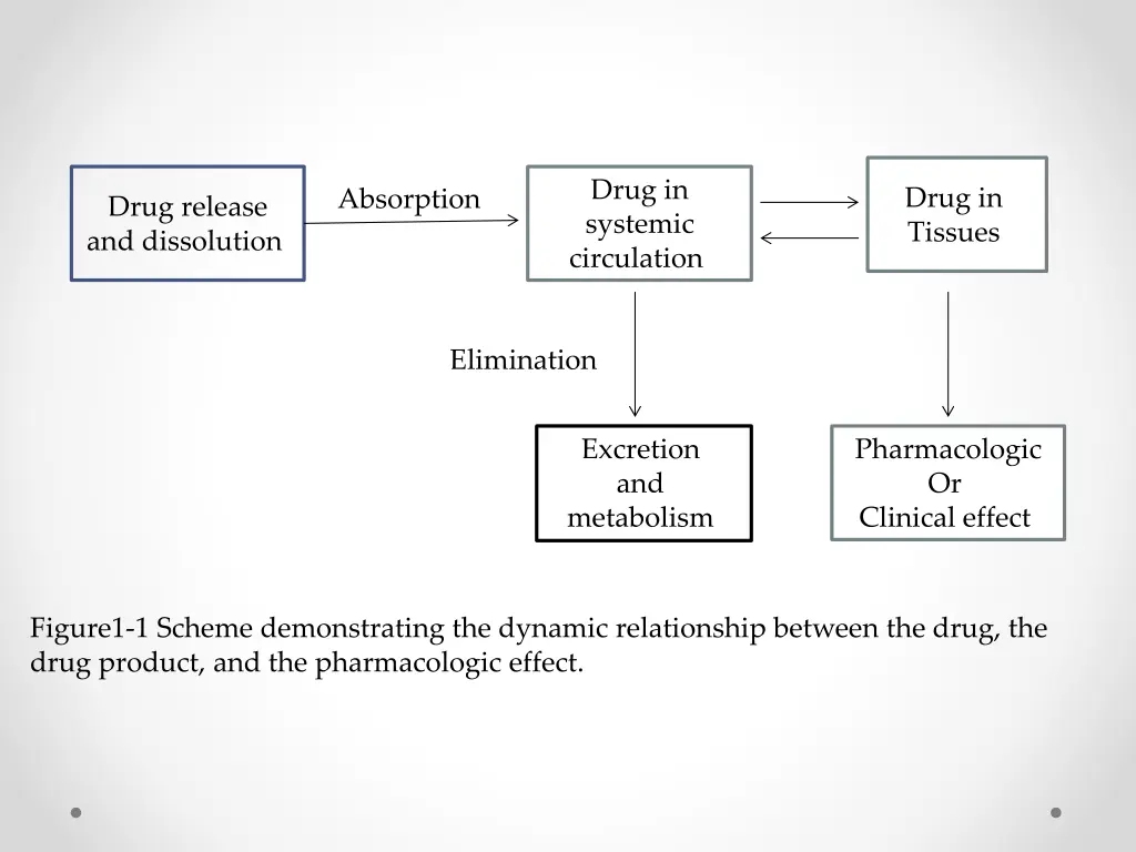 drug in systemic circulation