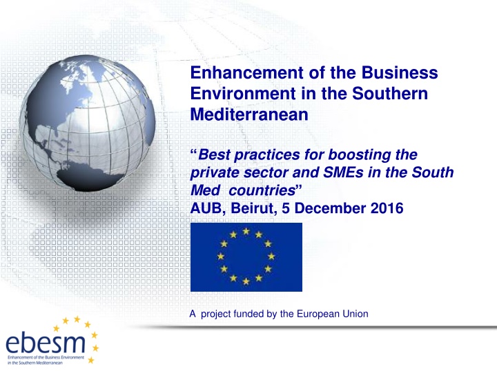 enhancement of the business environment