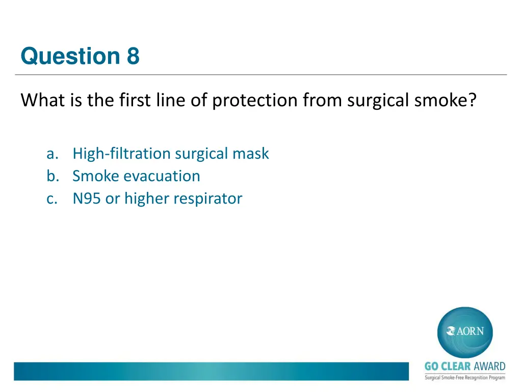 question 8