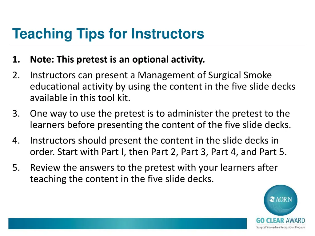teaching tips for instructors