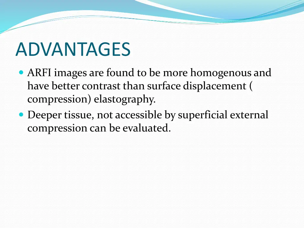 advantages
