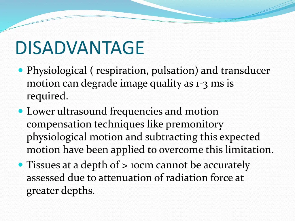 disadvantage