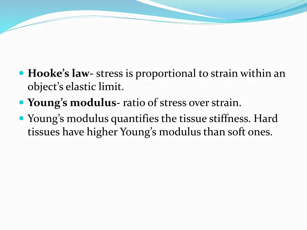 hooke s law stress is proportional to strain