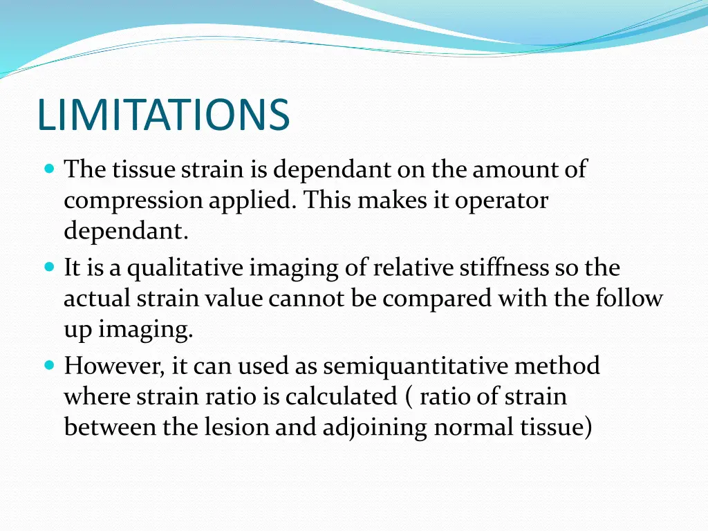 limitations
