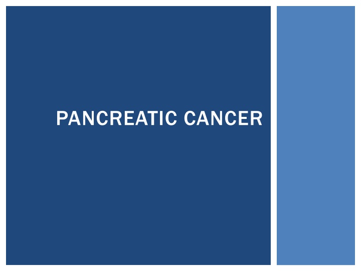 pancreatic cancer