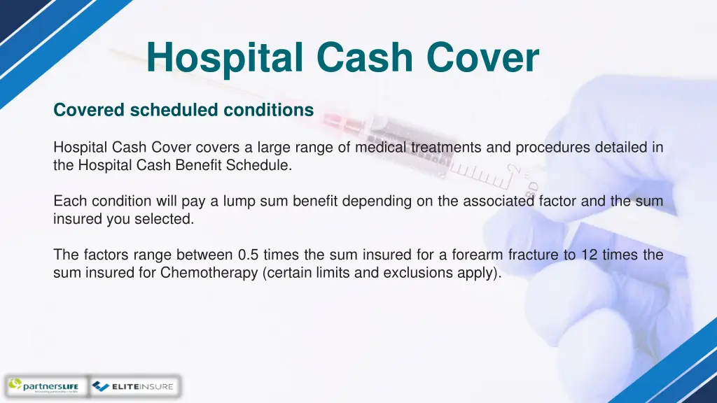 hospital cash cover 4
