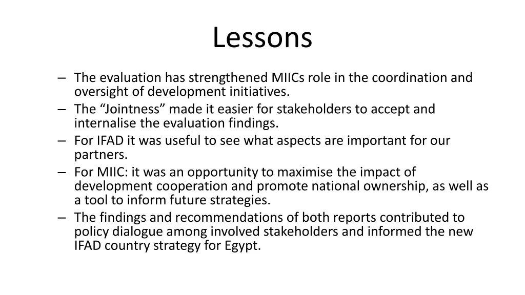 lessons