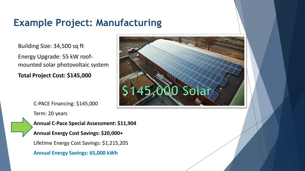 example project manufacturing
