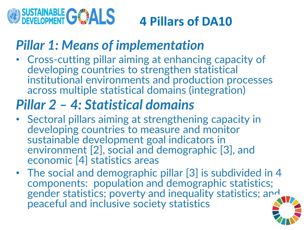 4 pillars of da10