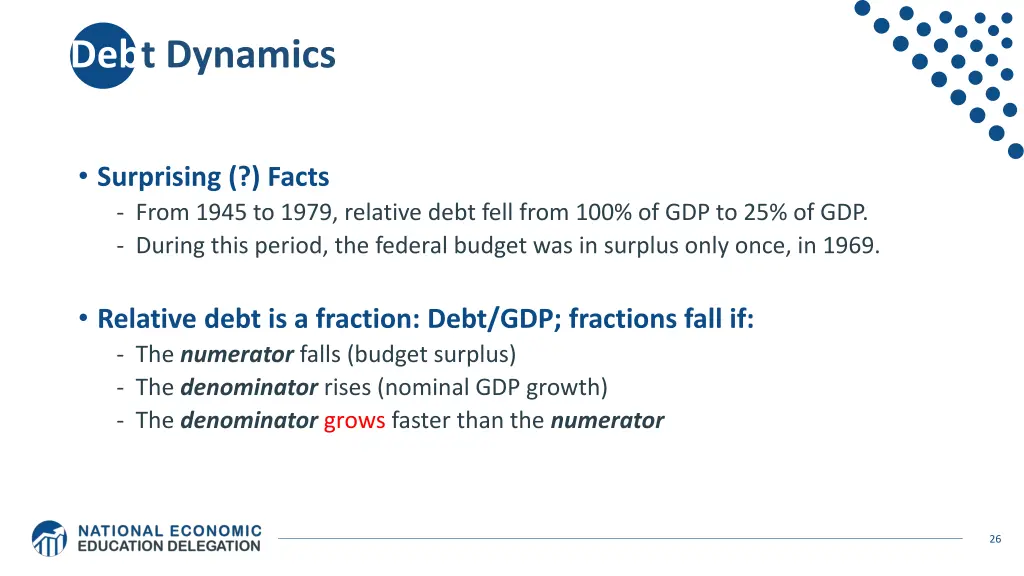 debt dynamics