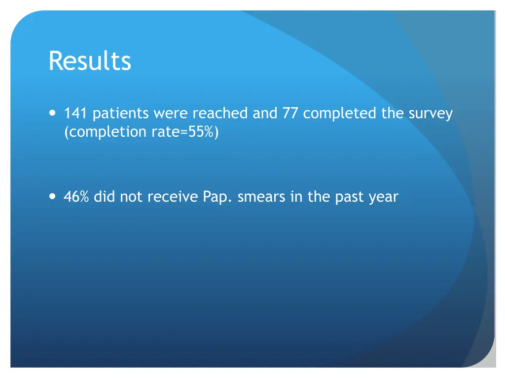 results