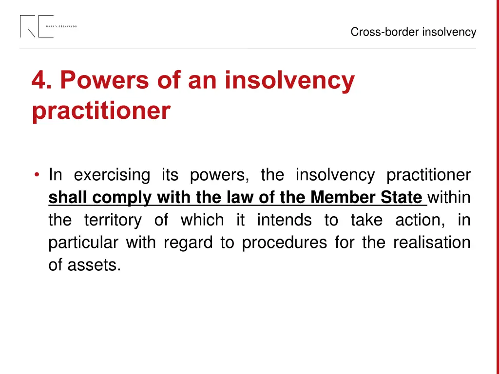cross border insolvency 16