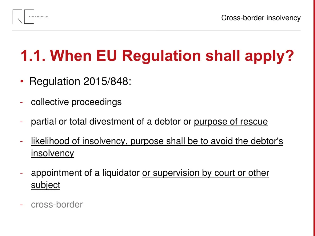 cross border insolvency 3