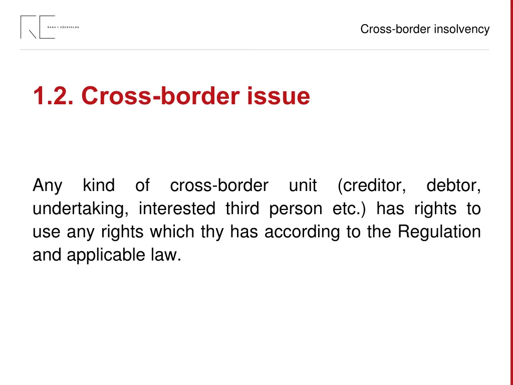 cross border insolvency 6