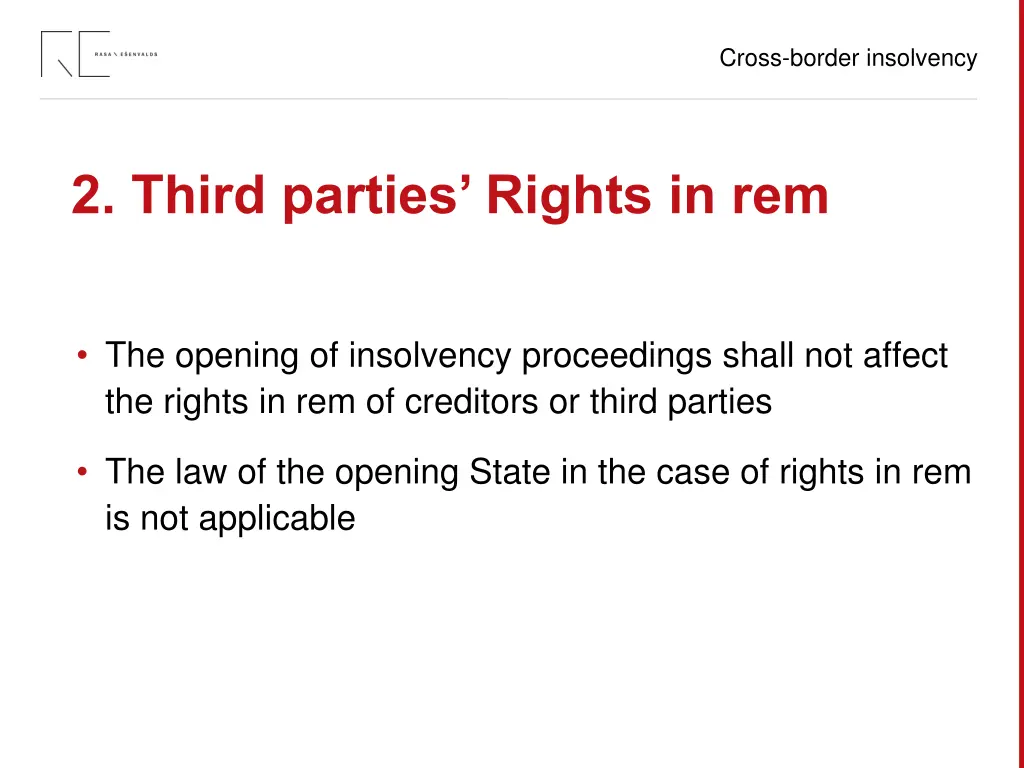 cross border insolvency 8
