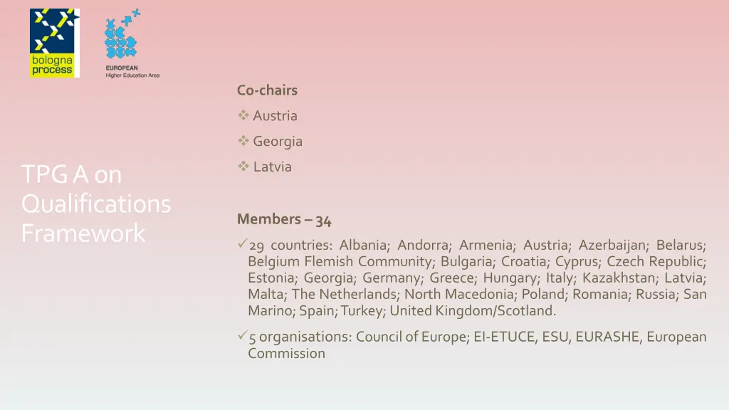 co chairs