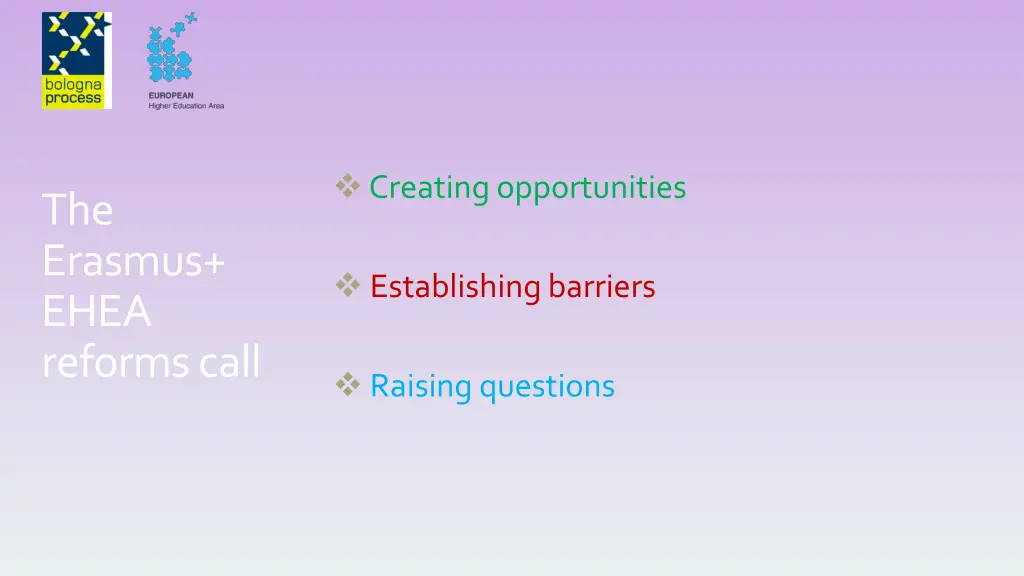 creating opportunities