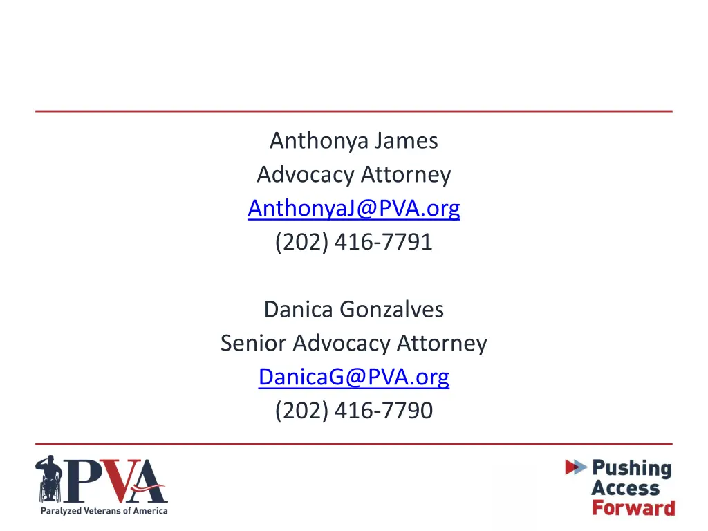 anthonya james advocacy attorney anthonyaj@pva