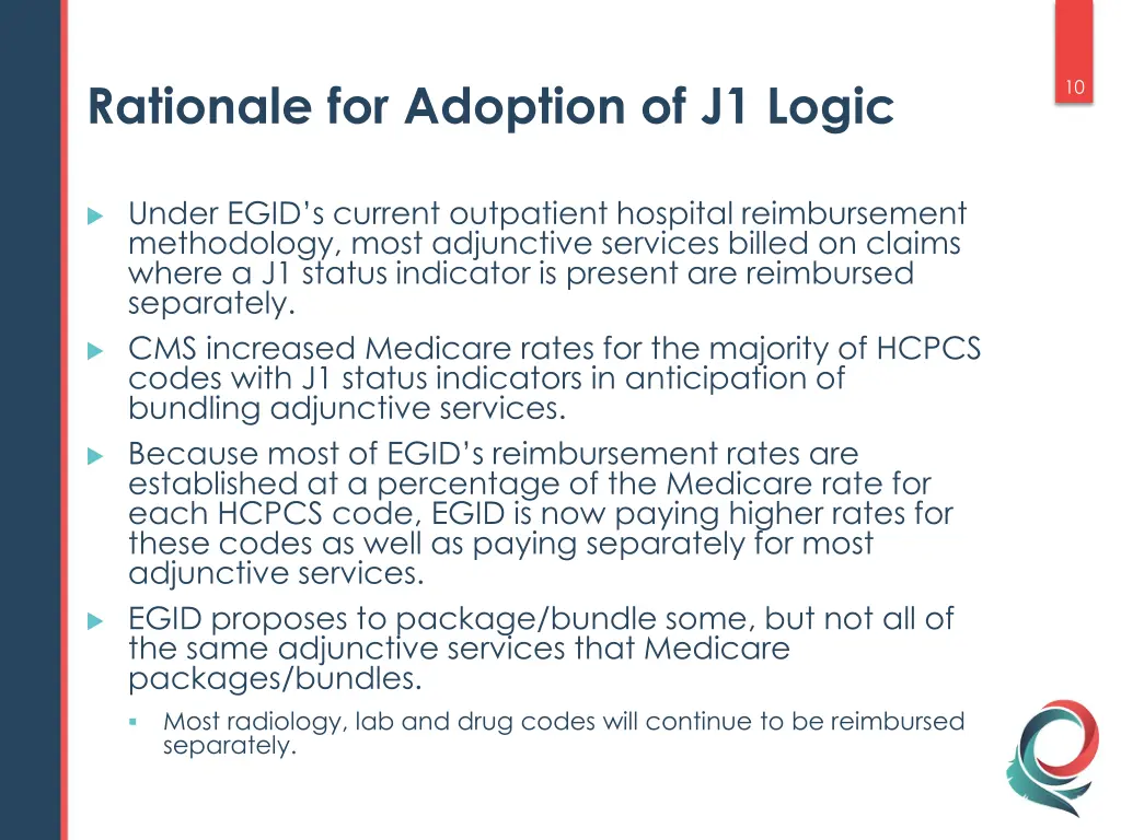 rationale for adoption of j1 logic