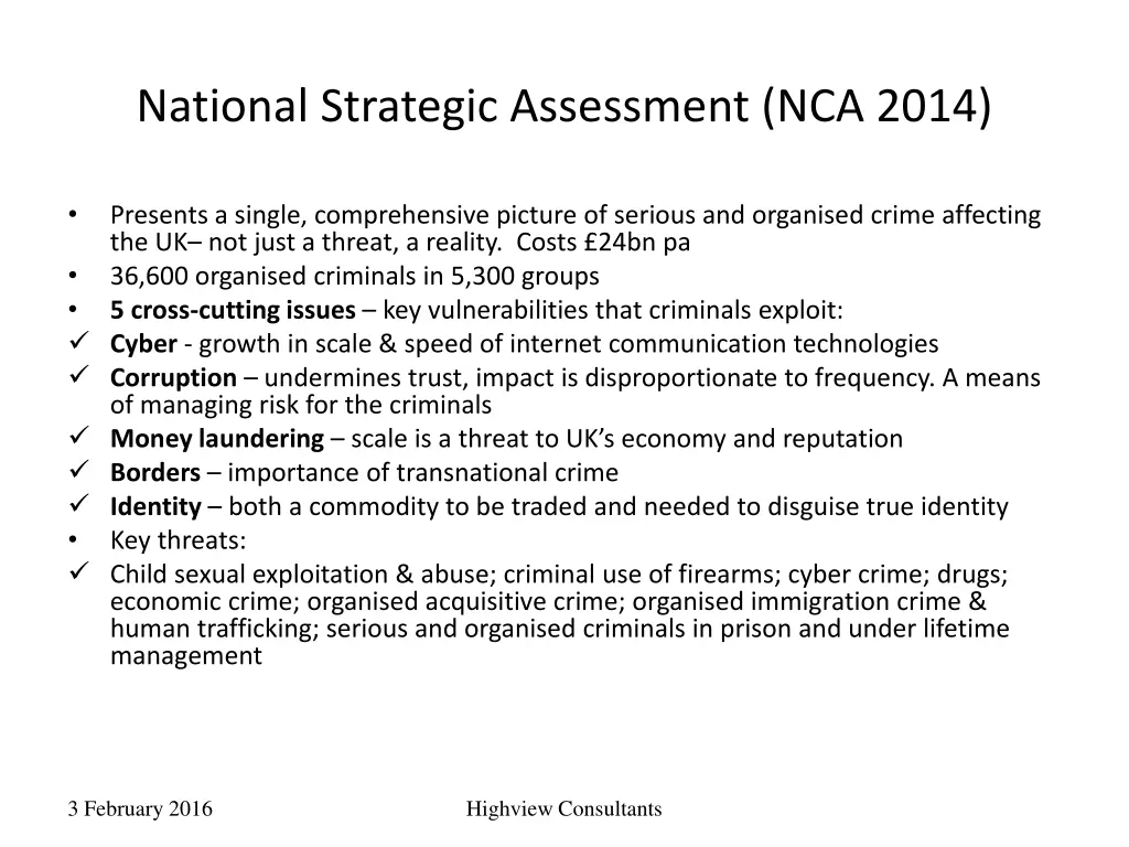 national strategic assessment nca 2014