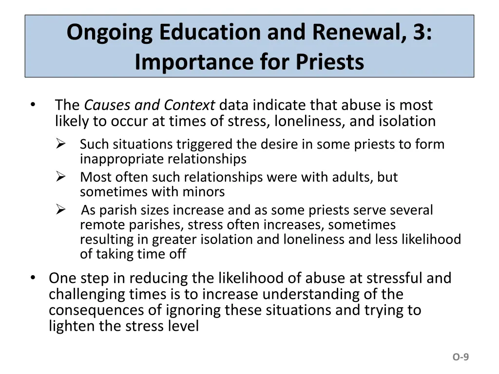 ongoing education and renewal 3 importance