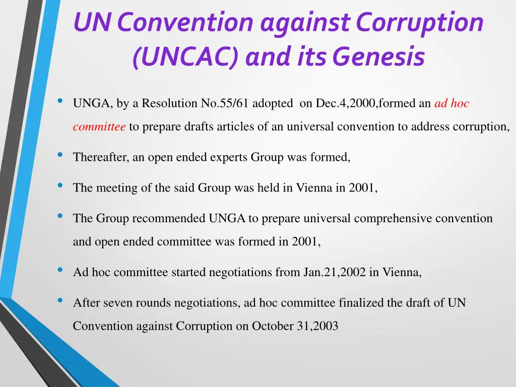 un convention against corruption uncac