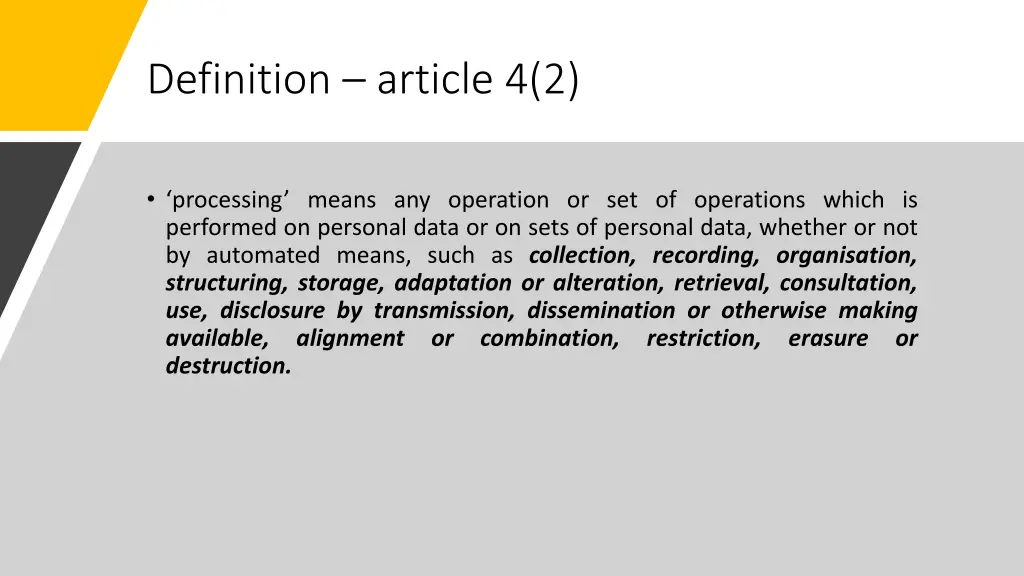 definition article 4 2
