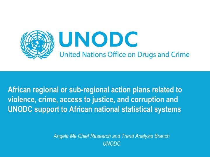 african regional or sub regional action plans