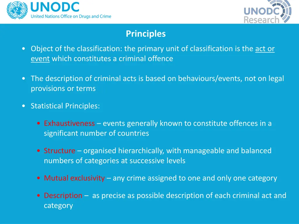 principles