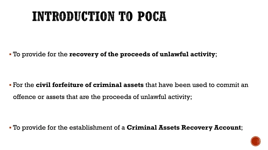 introduction to poca 1