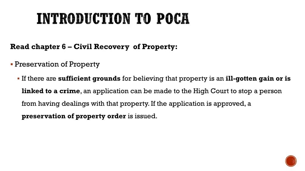 introduction to poca 10