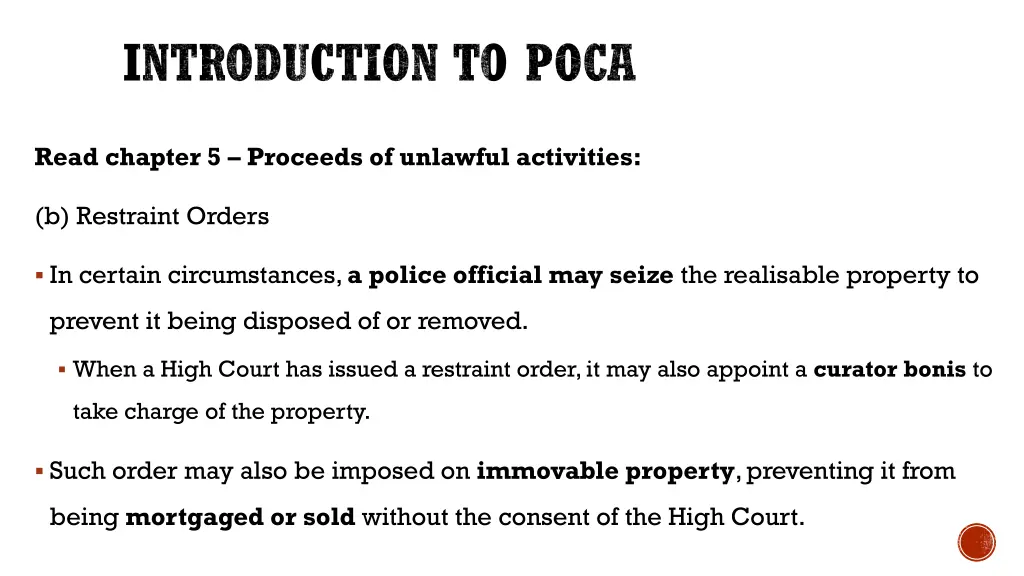 introduction to poca 8