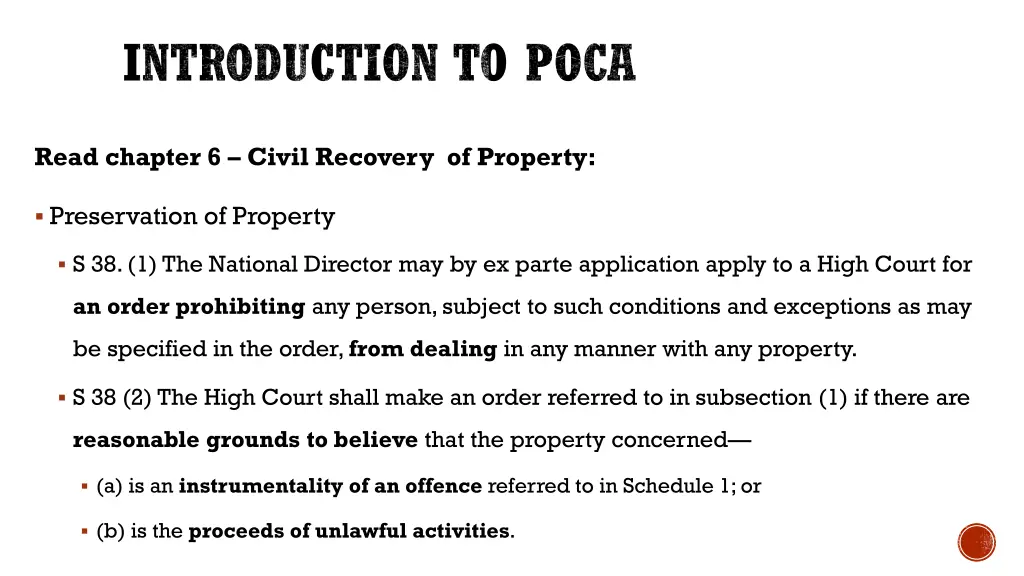 introduction to poca 9