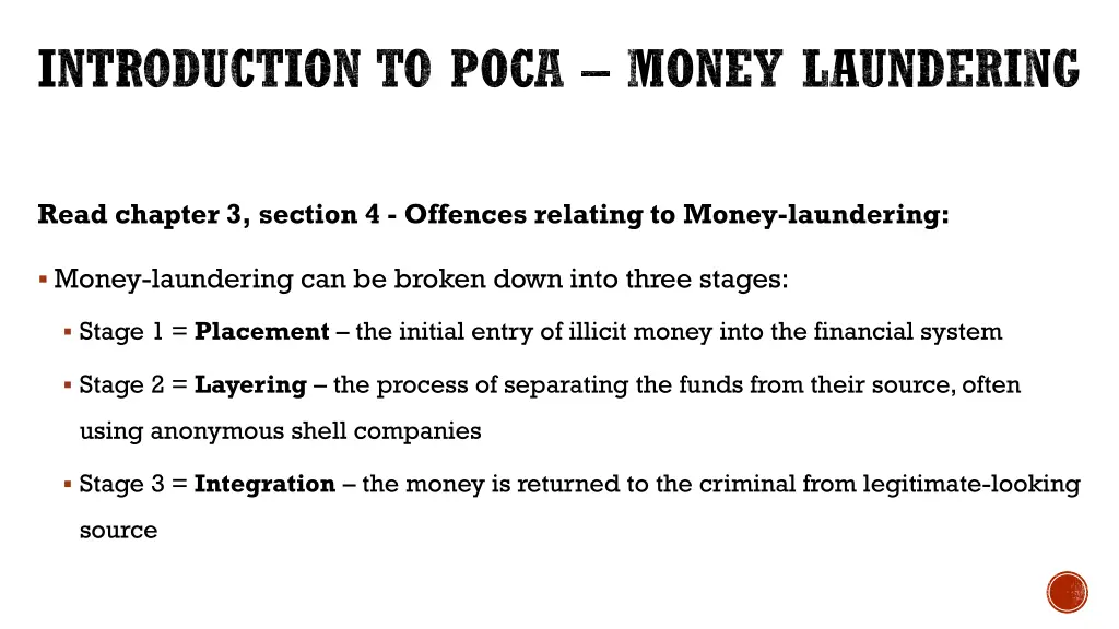 introduction to poca money laundering 1