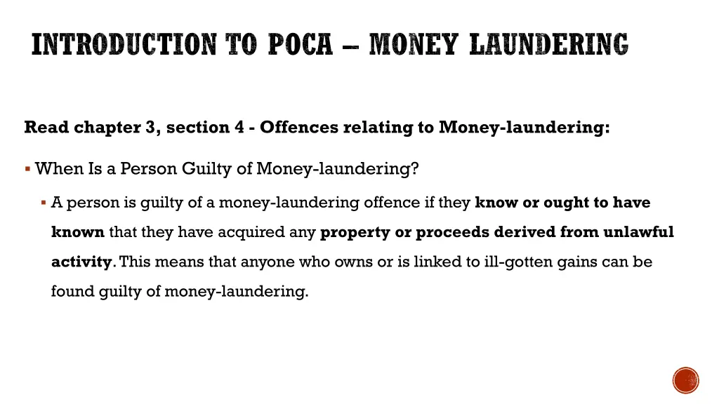 introduction to poca money laundering 2
