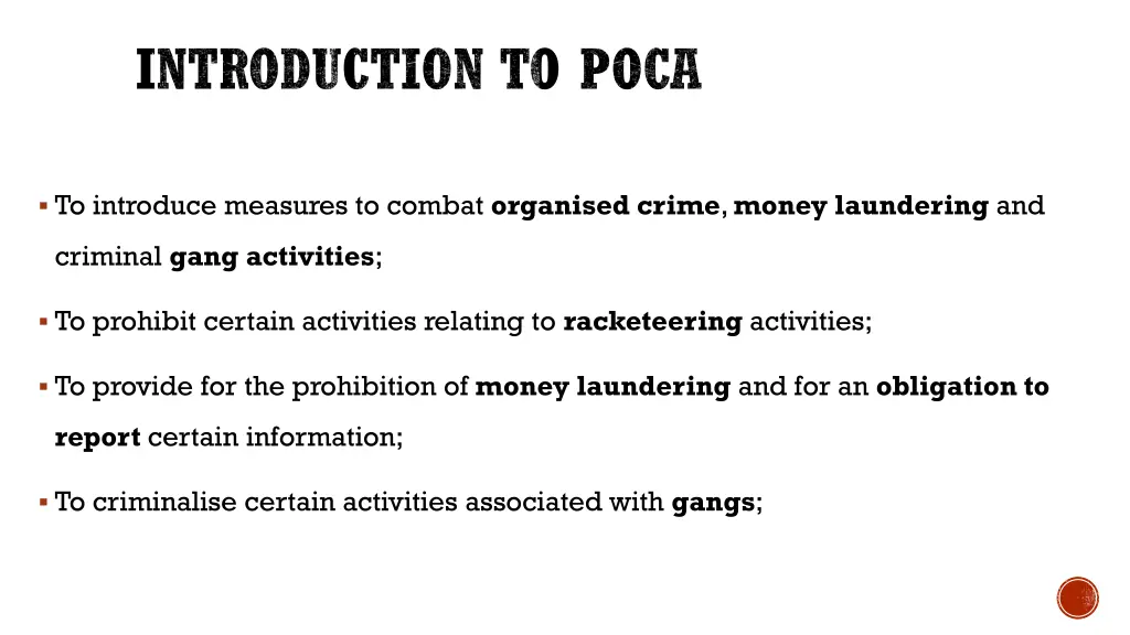 introduction to poca