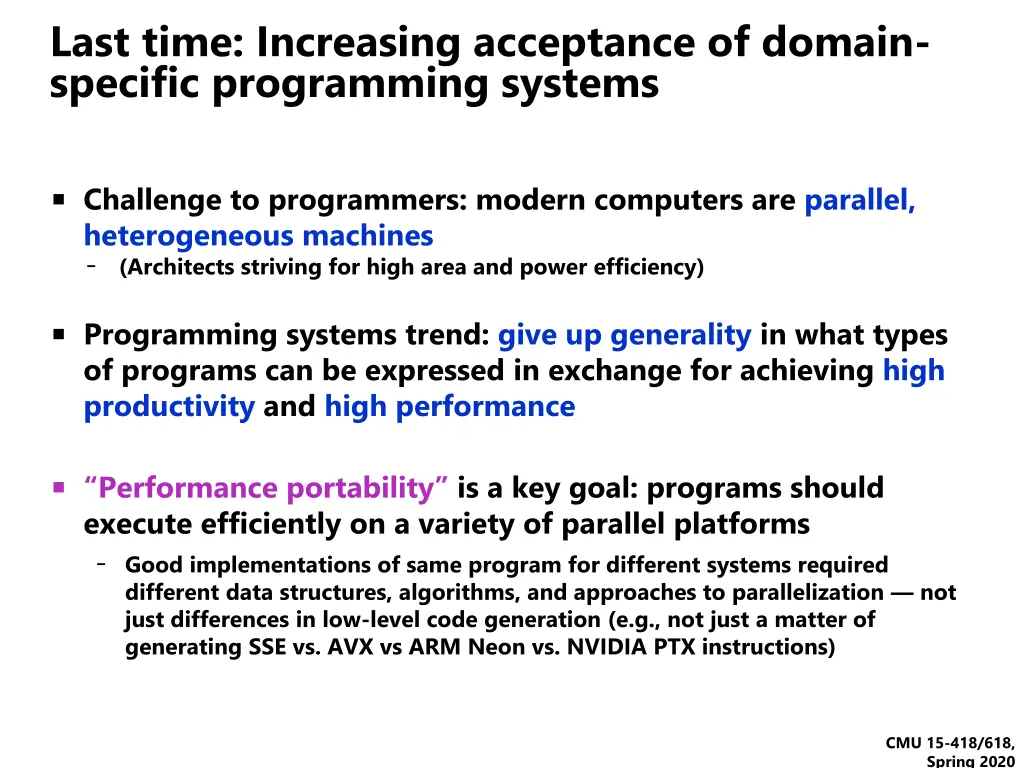 last time increasing acceptance of domain