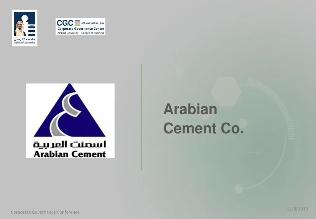 arabian cement co
