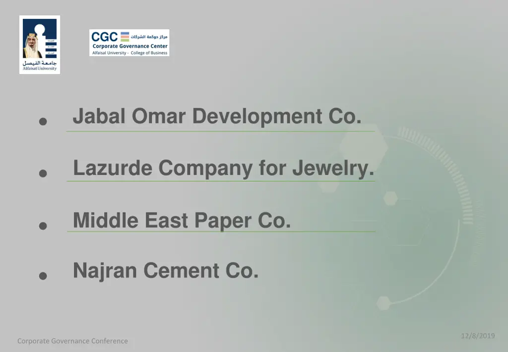jabal omar development co