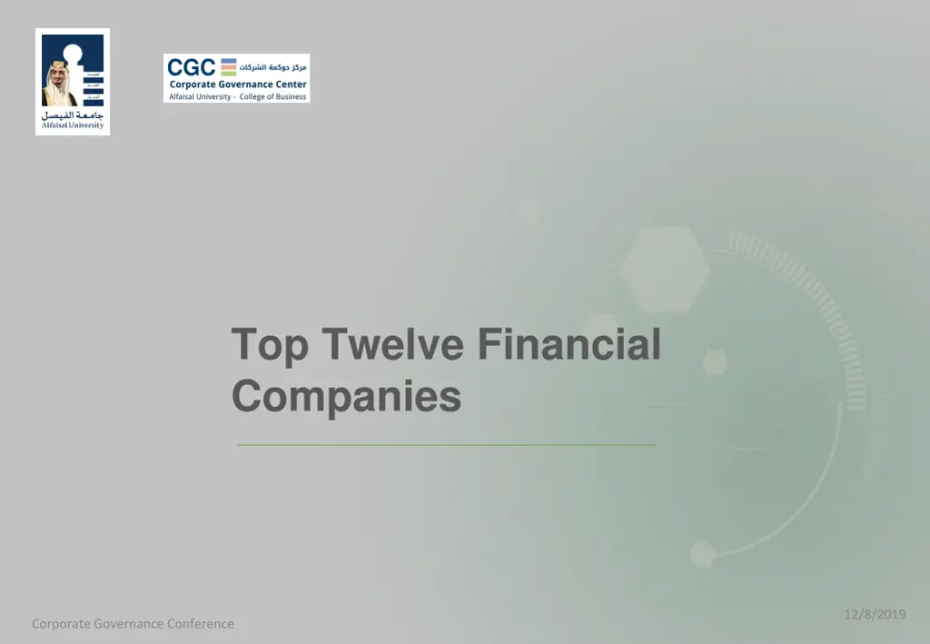 top twelve financial companies