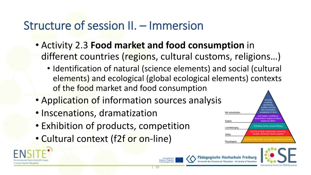 structure of session ii structure of session 2