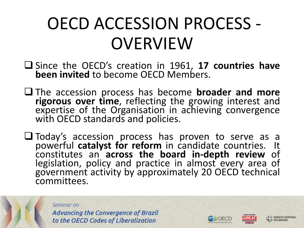 oecd accession process overview