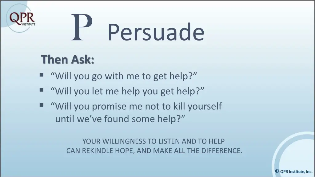 p persuade 1