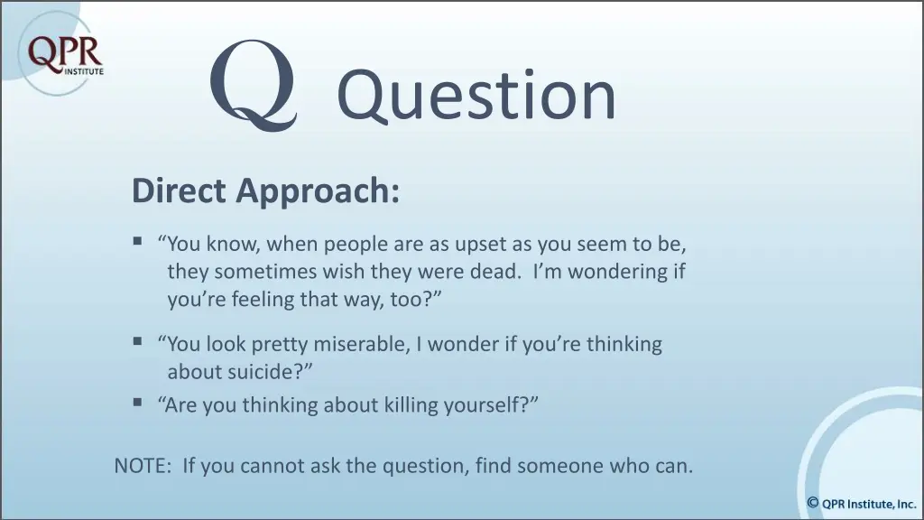 q question 1