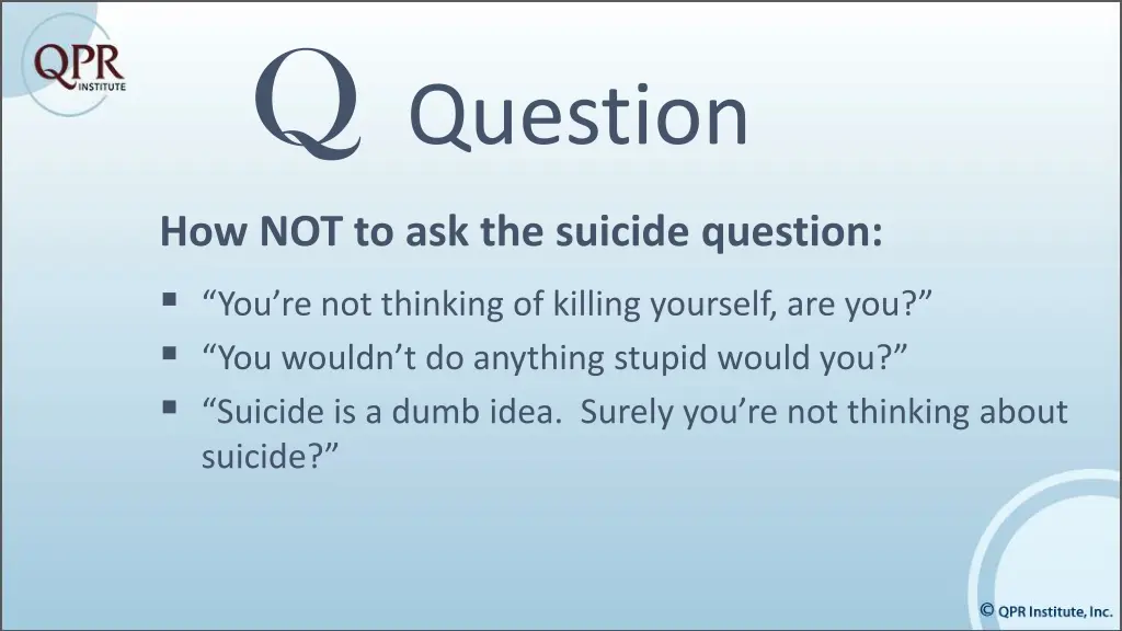 q question 2