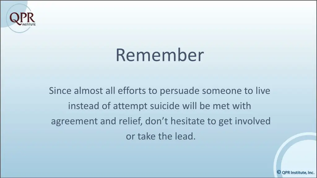 remember